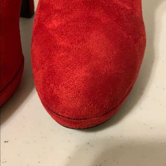 Red IMPO Stretch Boots 8 M NWOT - Picture 10 of 15